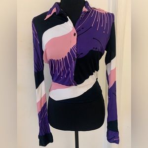 Miss Sixty Colorblock Shirt